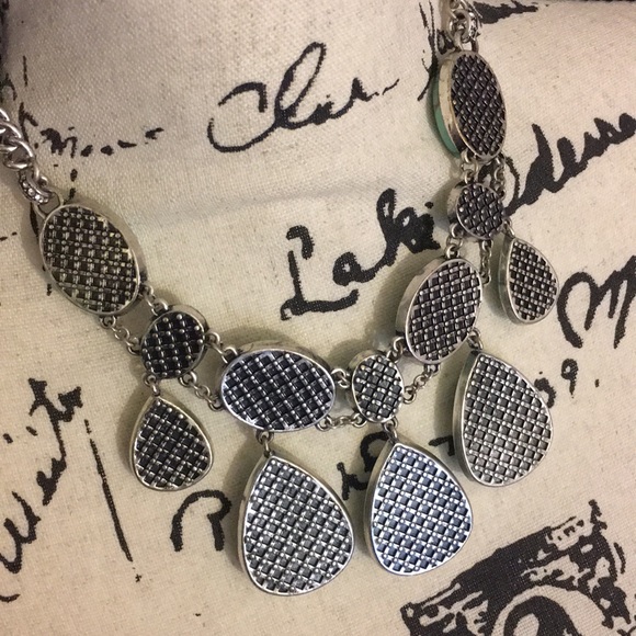 Fossil Turquoise Bubble Necklace - Picture 4 of 4